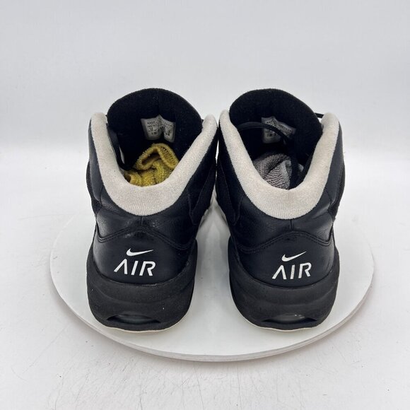 Nike Air Team Trust Flex Men Size 10 366167-011 Black Athletic Basketball Shoes - Picture 8 of 11